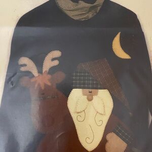 LA Designs 3057 Pattern Rudy And Nick Adult Sweatshirt Kitchy Farmhouse Relaxed